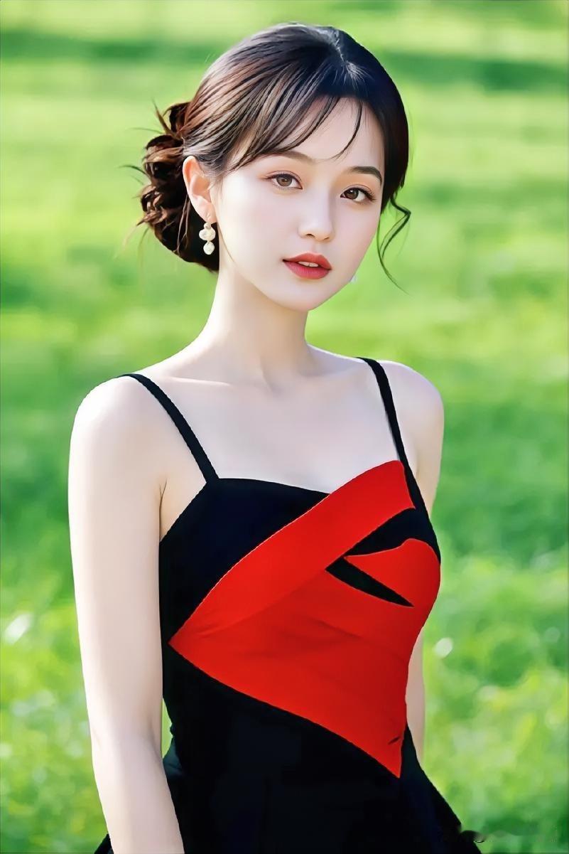 什么是美女？这才是真正的美女！一点瑕疵都没有！皮肤白净，瓜子脸，樱桃小嘴，柳叶眉