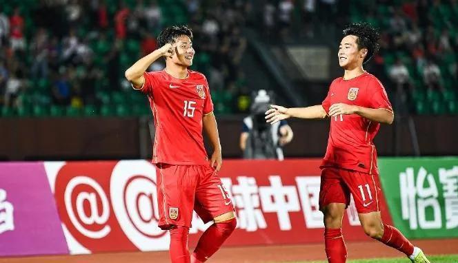 u16国足逼平日本！可惜不是来自海港的球员进球！从今天比赛场面来看这支国字号球队