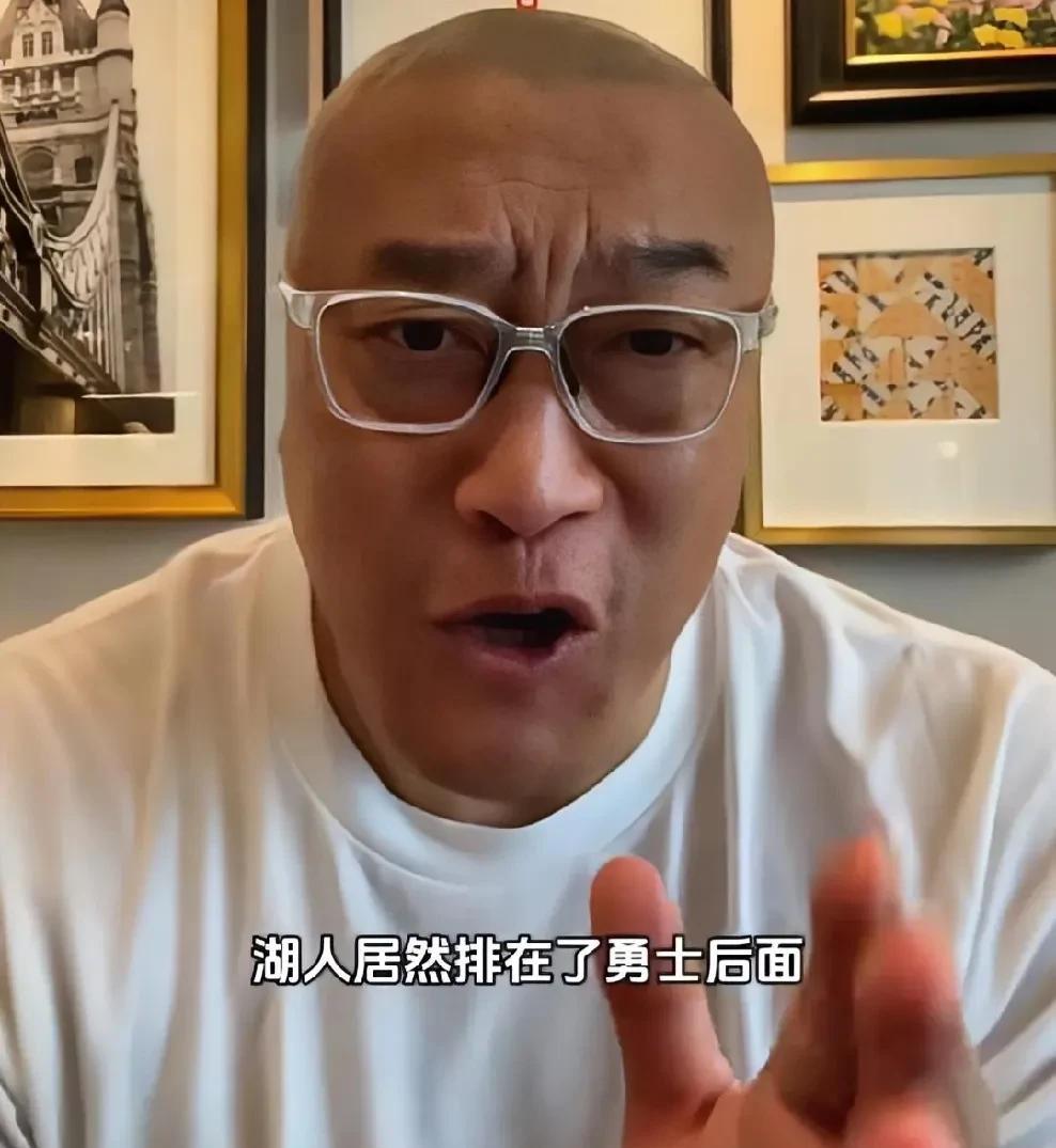 把湖人排在勇士之后，ESPN成功引起了争议。[笑着哭]马健就是第一个跳出来表示不