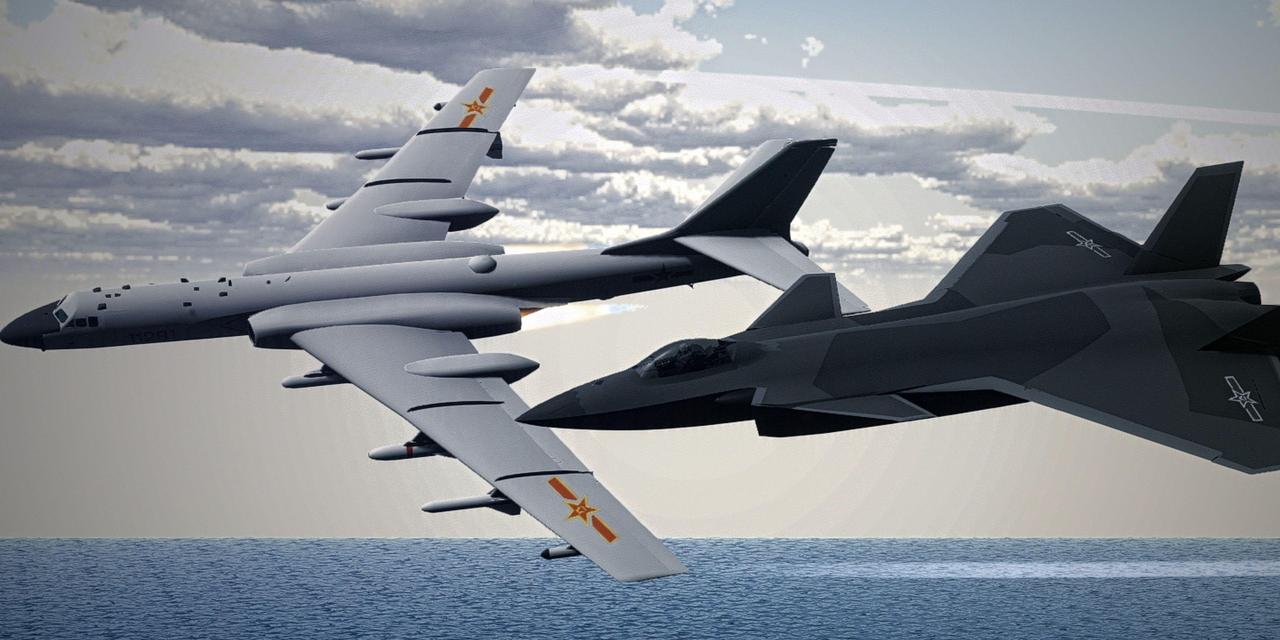 给脸不要脸的日子，彻底结束了！南部战区此次出动轰-6K，就是在这个只有几十海里的