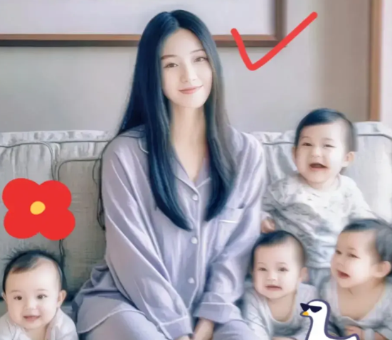 广西南宁一女子怀四胞胎，分娩前查出来是四个女孩，丈夫盼着能儿女双全，哪怕一儿三女