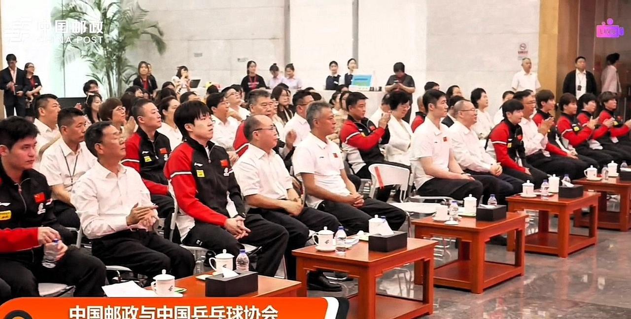 网友们别再费心去猜了，王励勤对谁好对谁不好，从座位上看，再从站位上看，这