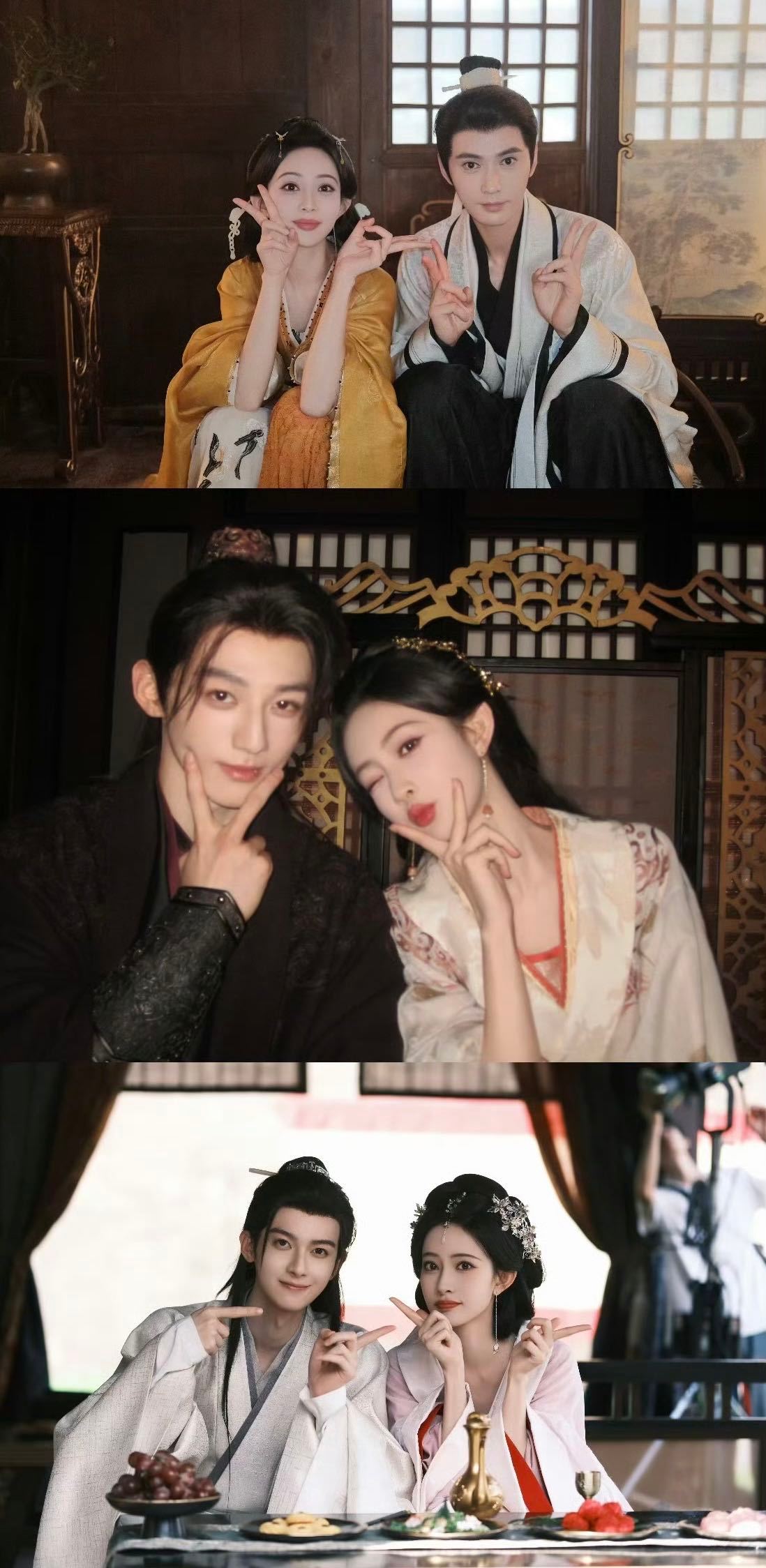孟子义菩提树下站谁都美和太子、五皇子都是二搭前世今生，还有和九皇子的古今奇遇线。