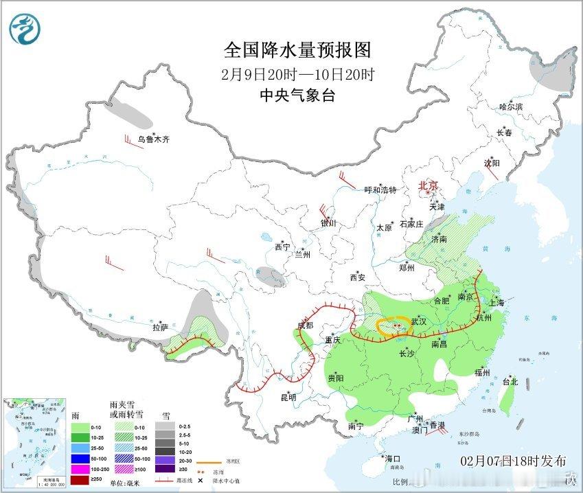 【降水】昨晚到今天，江南的降水自西向东收缩结束，西南地区降水增多。今晚到明天，西
