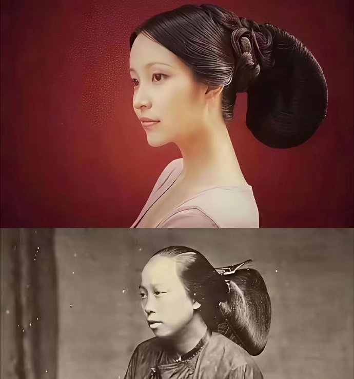 现在才知道，电视剧里的发型原来是参考真实照片做的