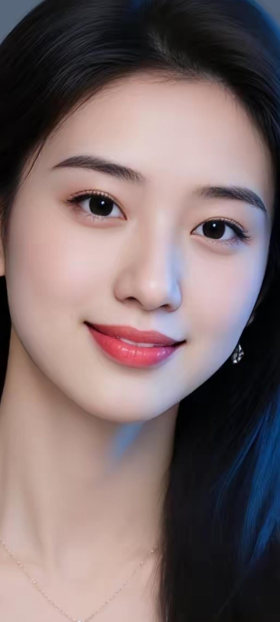 甜美笑容，温柔眼眸，少女心满满！💖✨