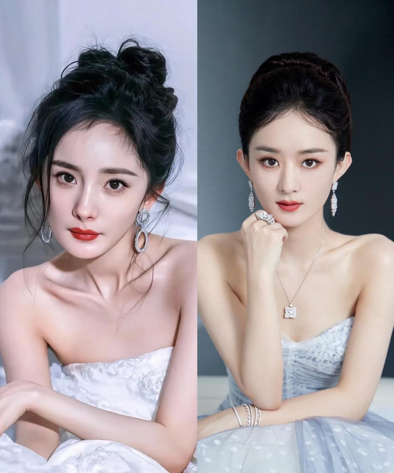 我觉得，杨幂和赵丽颖根本没法比较，明眼人都看得出来，她俩现在的工作重心根本