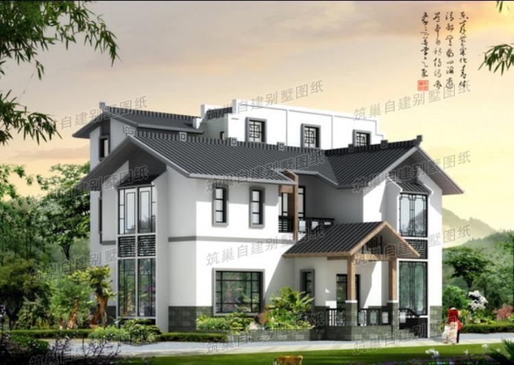 10x16米三层欧式别墅