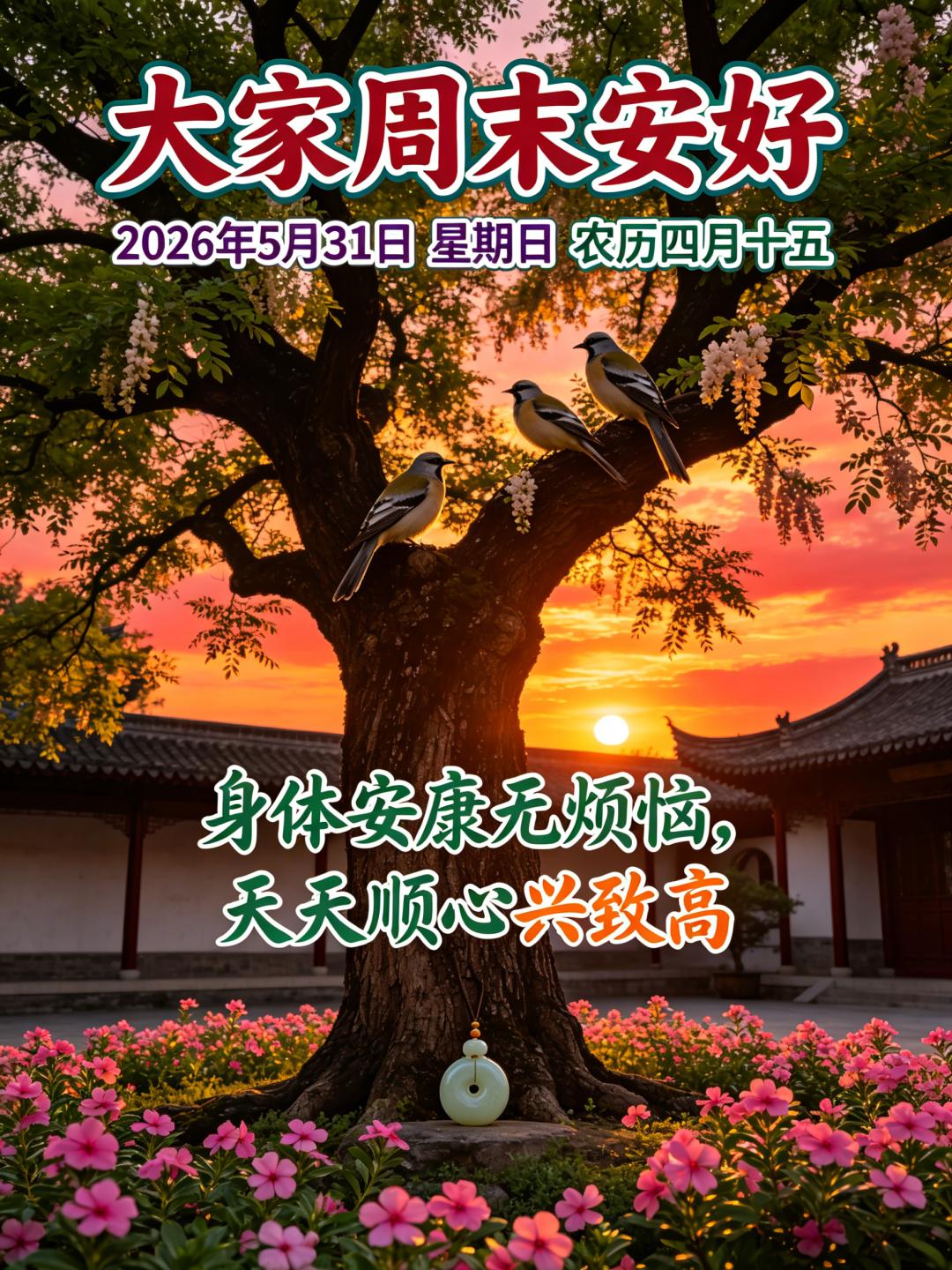 夕阳有诗情，黄昏有画意，年轻有甘苦，老年有回忆，人生几十年，值得去珍惜，什么最重
