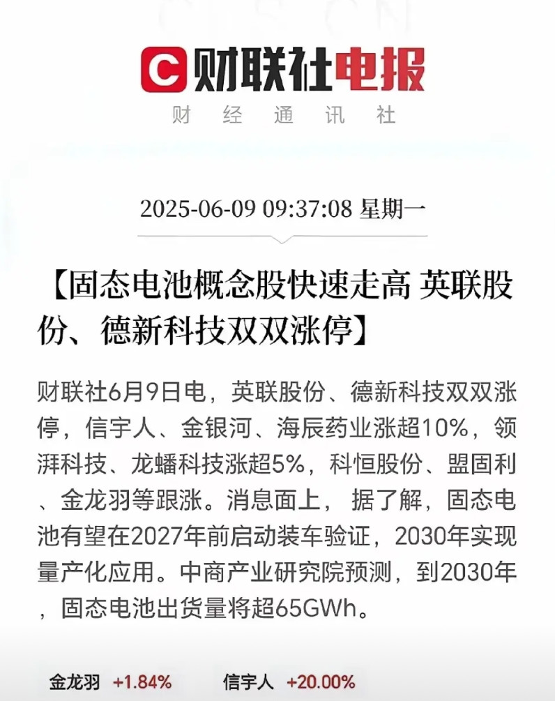 固态电池真的要来了，网友说，别低估中国速度，最快估计明年就能装车。怪不得最近