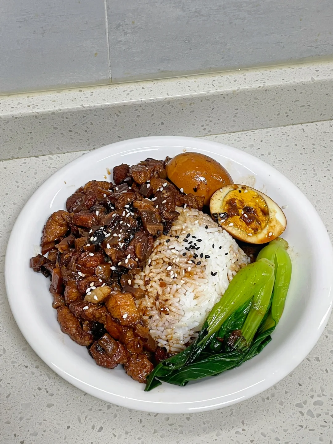 肥而不腻的卤肉饭，附详细做法～