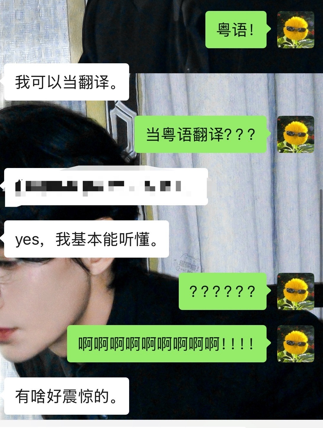 我真是要和你们这些有语言天赋的人拼了。