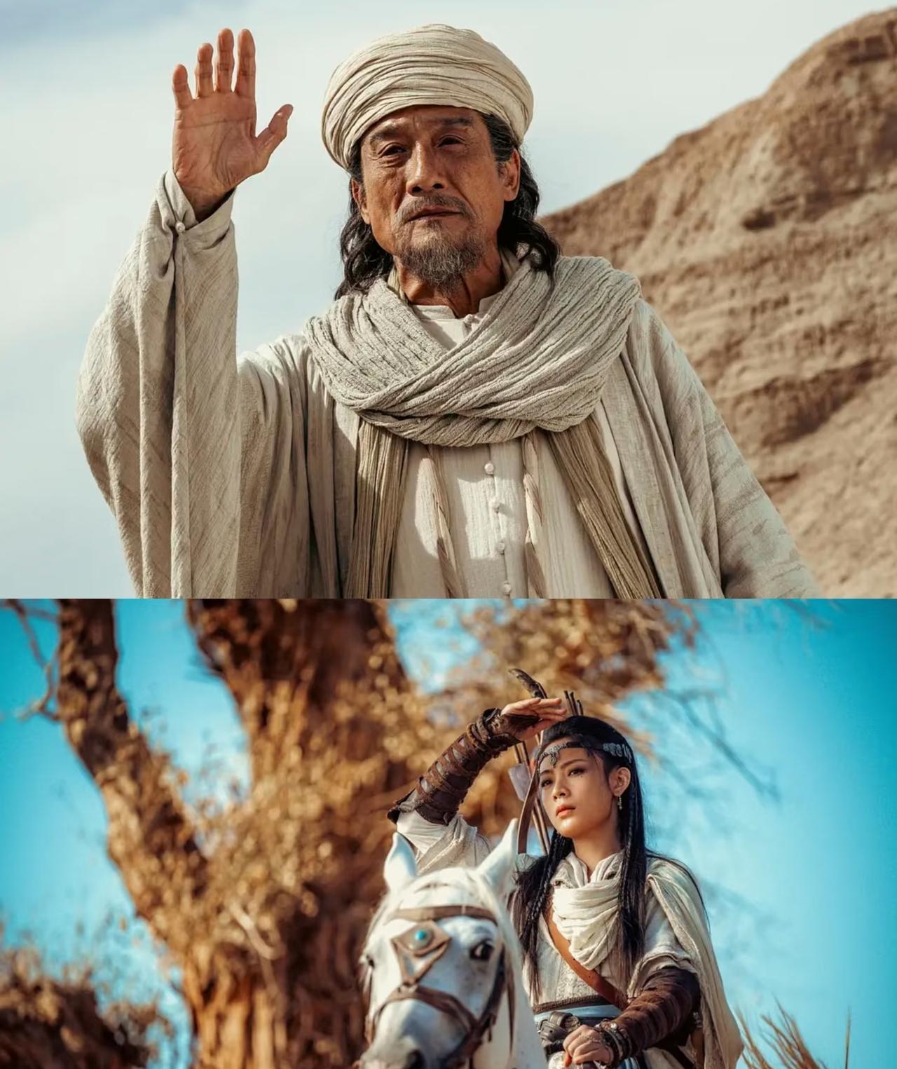 他光着脚在沙漠里走了三天三夜。一脚踩下去，沙粒烫得像烧红的铁。这不是苦修，是