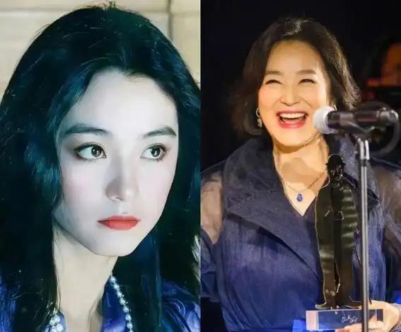 71岁林青霞颁奖生图曝光，外貌变化引热议，网友：老了胖了像大妈美人迟暮，英