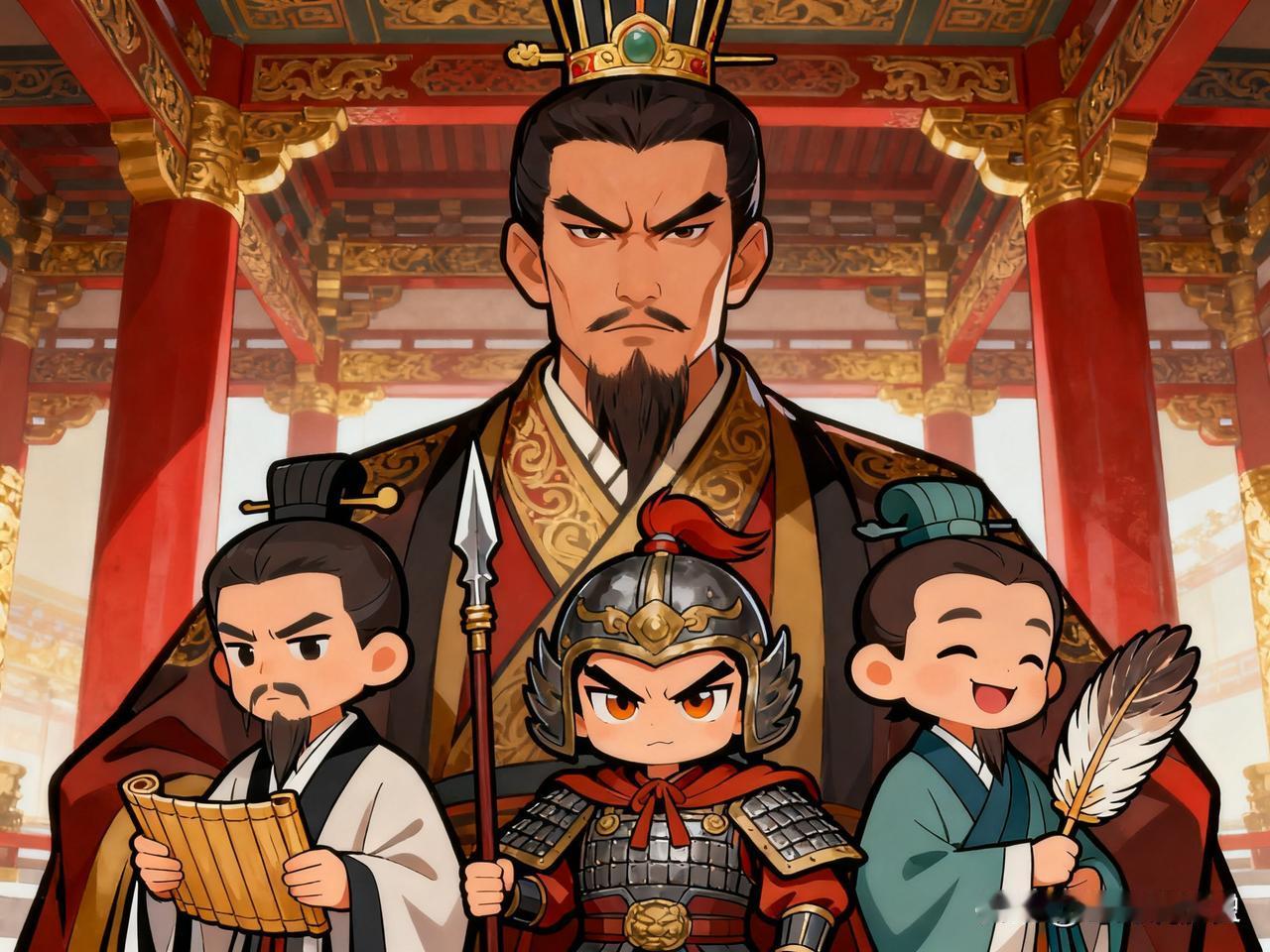 齐桓公四十三年春，临淄城。七十三岁的霸主姜小白躺在冰冷的榻上，听见宫墙外隐约的厮