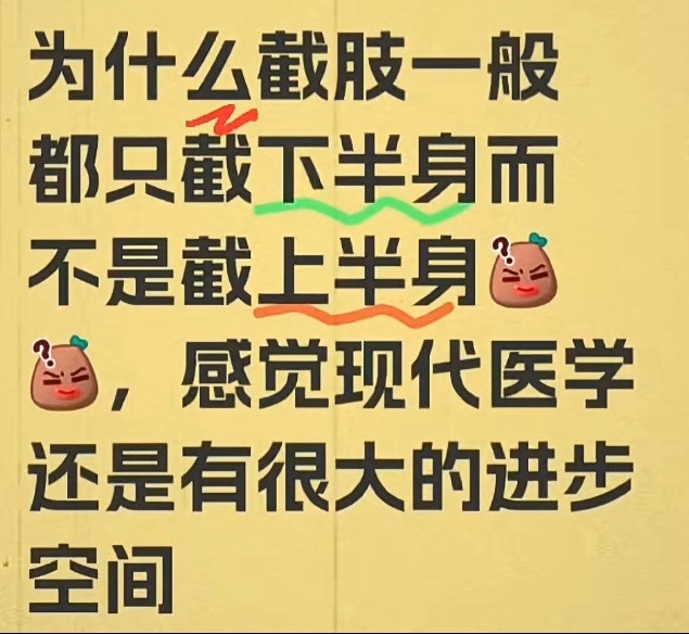 这就是被截了上半身吧？