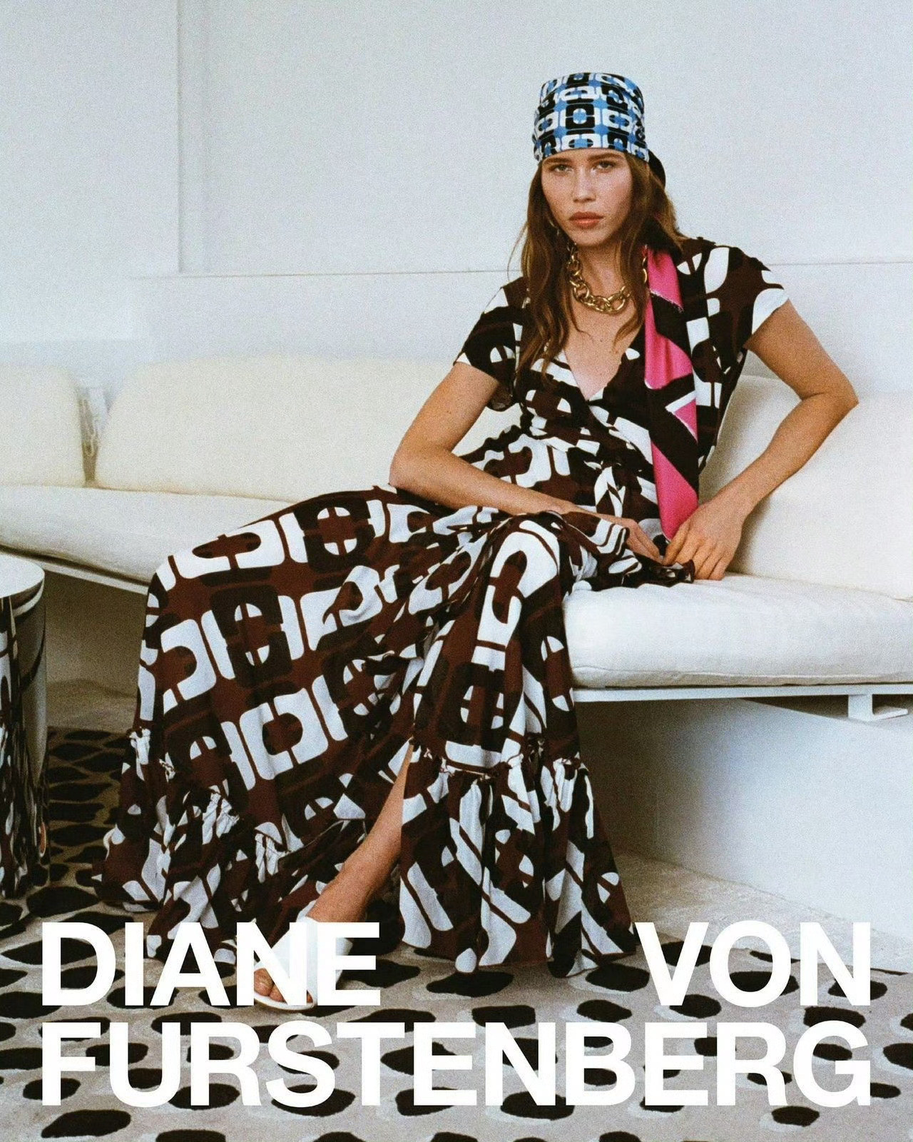 DianeVonFurstenberg2025年春夏系列广告​​​