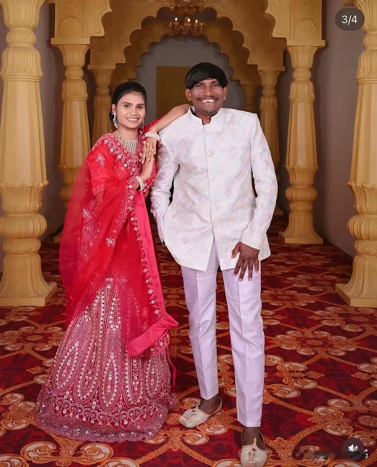 简直辣眼睛！太不可思议，印度版的贾斯汀比伯竟然娶到貌美如花的老婆。这真是让