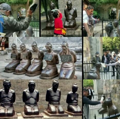 说破嘴，不如做一次。当日本政客年复一年在靖国神社香烟缭绕中躬身参拜，当那