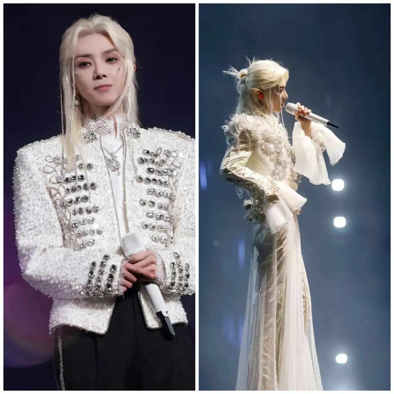 华晨宇和张碧晨，先不评价。这次南京火星演唱会，开场20秒的伤感再到震撼高音，