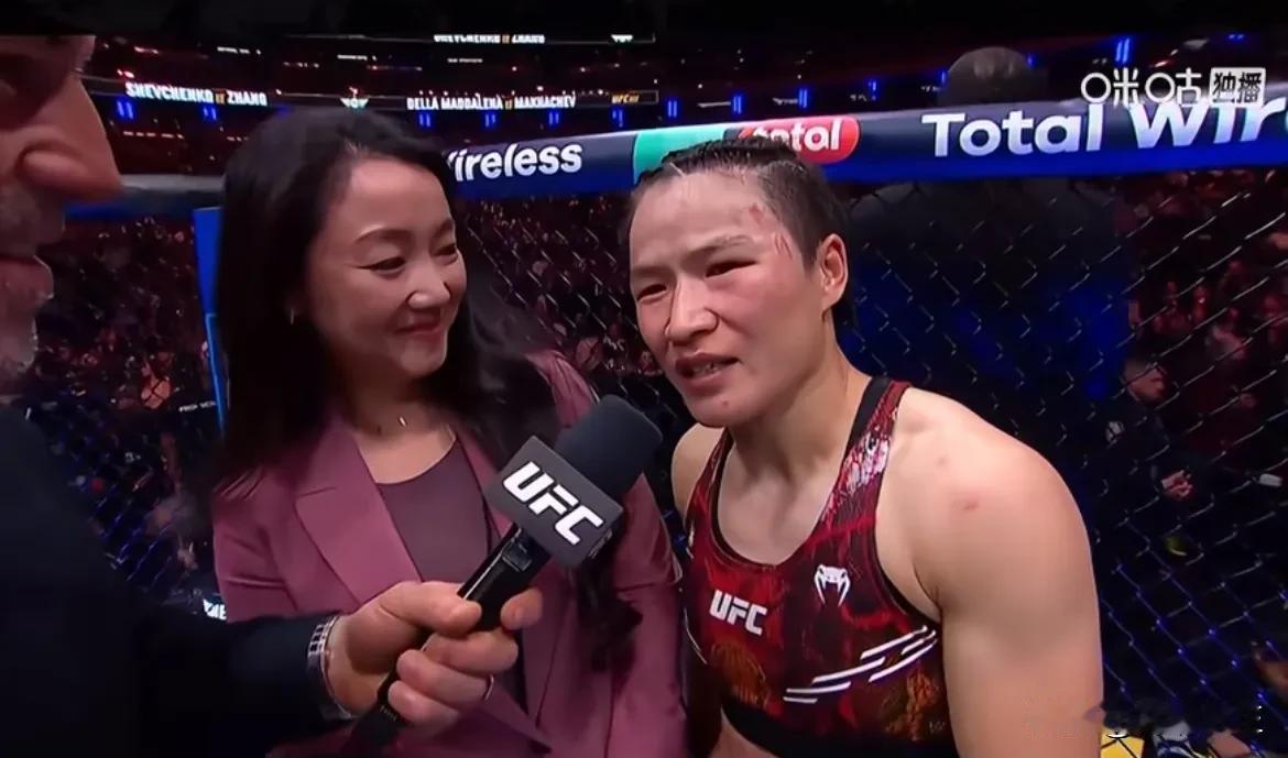 体面，真的是太体面了！张伟丽i对战失败后的赛后采访让所有喜欢她的人听完没有一