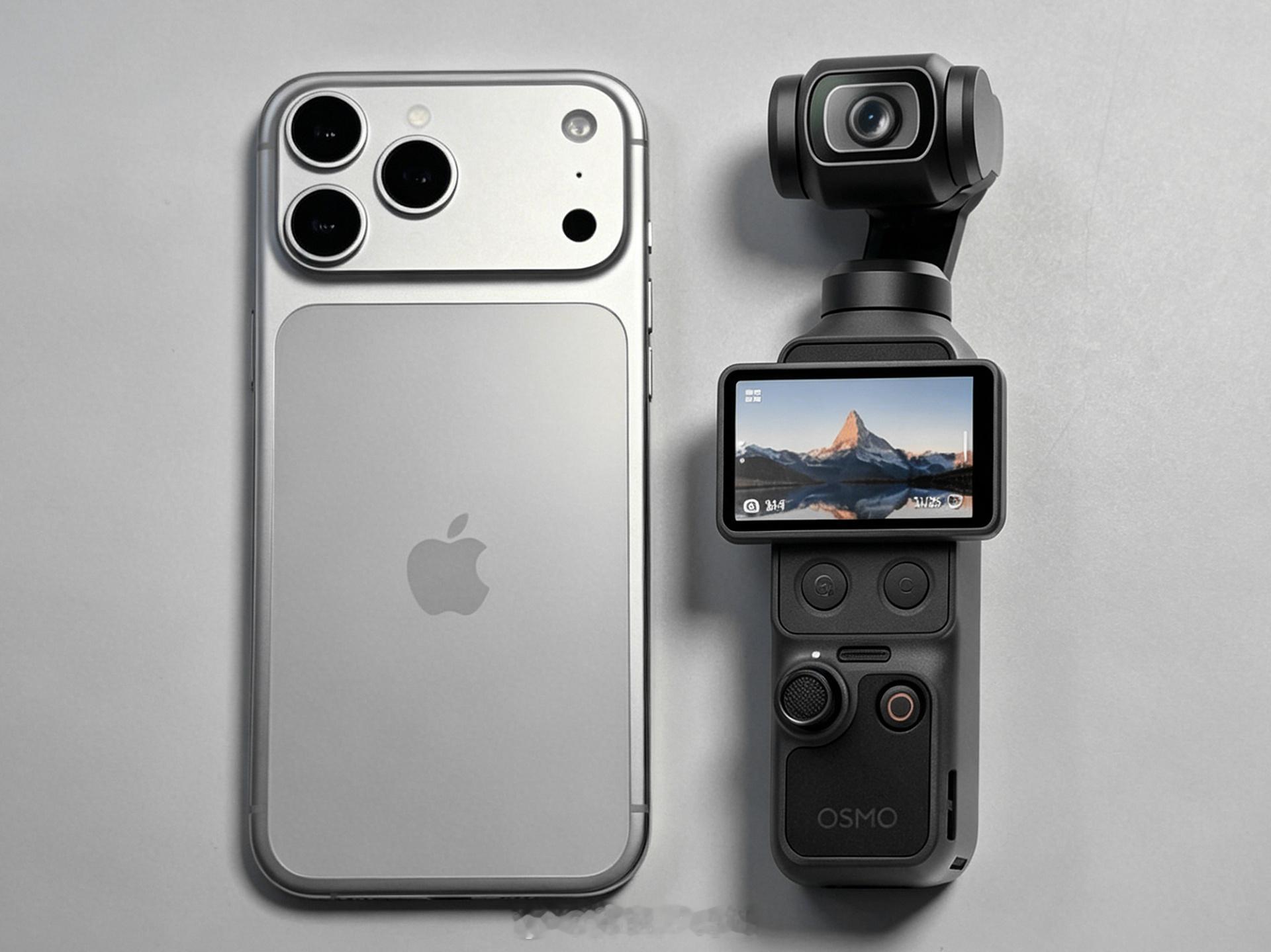 有了iPhone还用买大疆吗？首先大家要理解一个概念，那就是智能手机与大疆Po