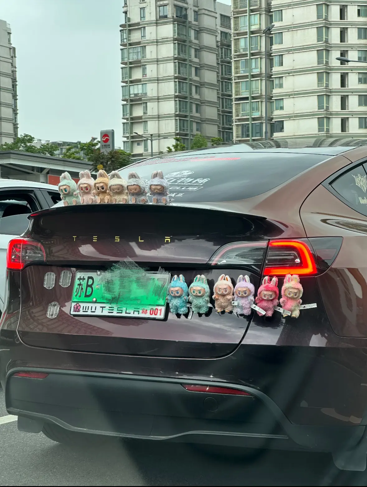 一看就知道有钱人啊，这么多labubu
