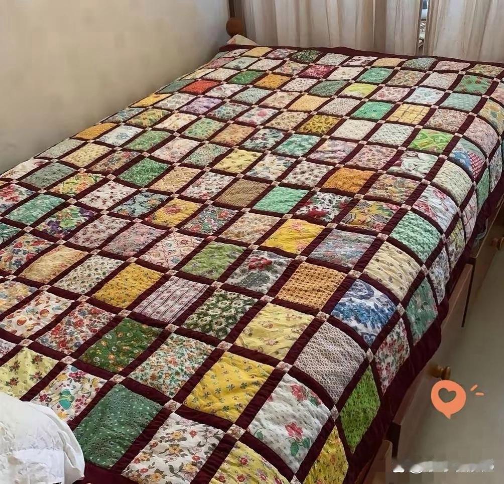 我闺蜜的手工好吧，碎片布料在她手里就是一件艺术品[赞]