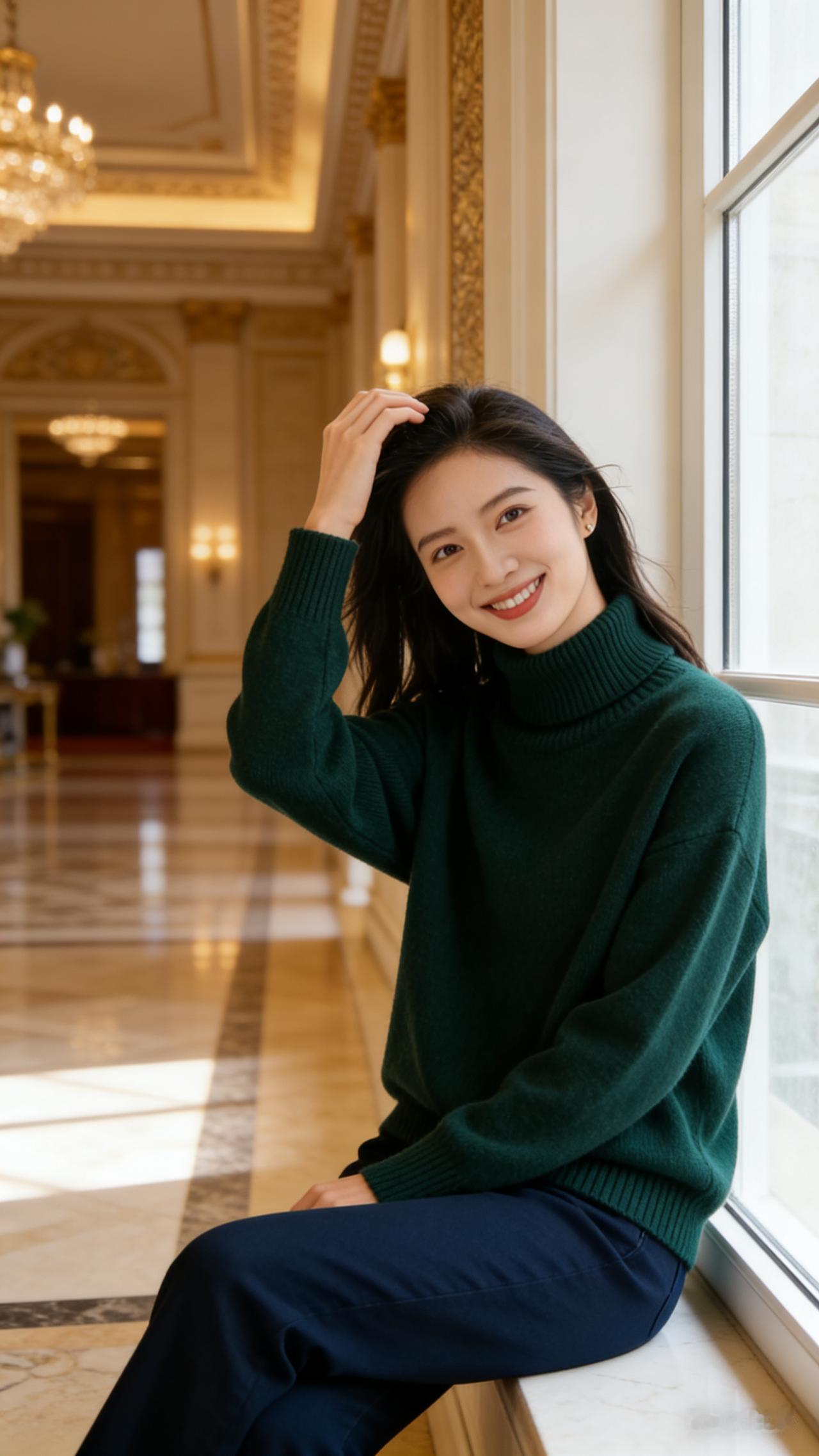 女人的自信,是眉梢不怯的从容,是眼底不熄的光芒。