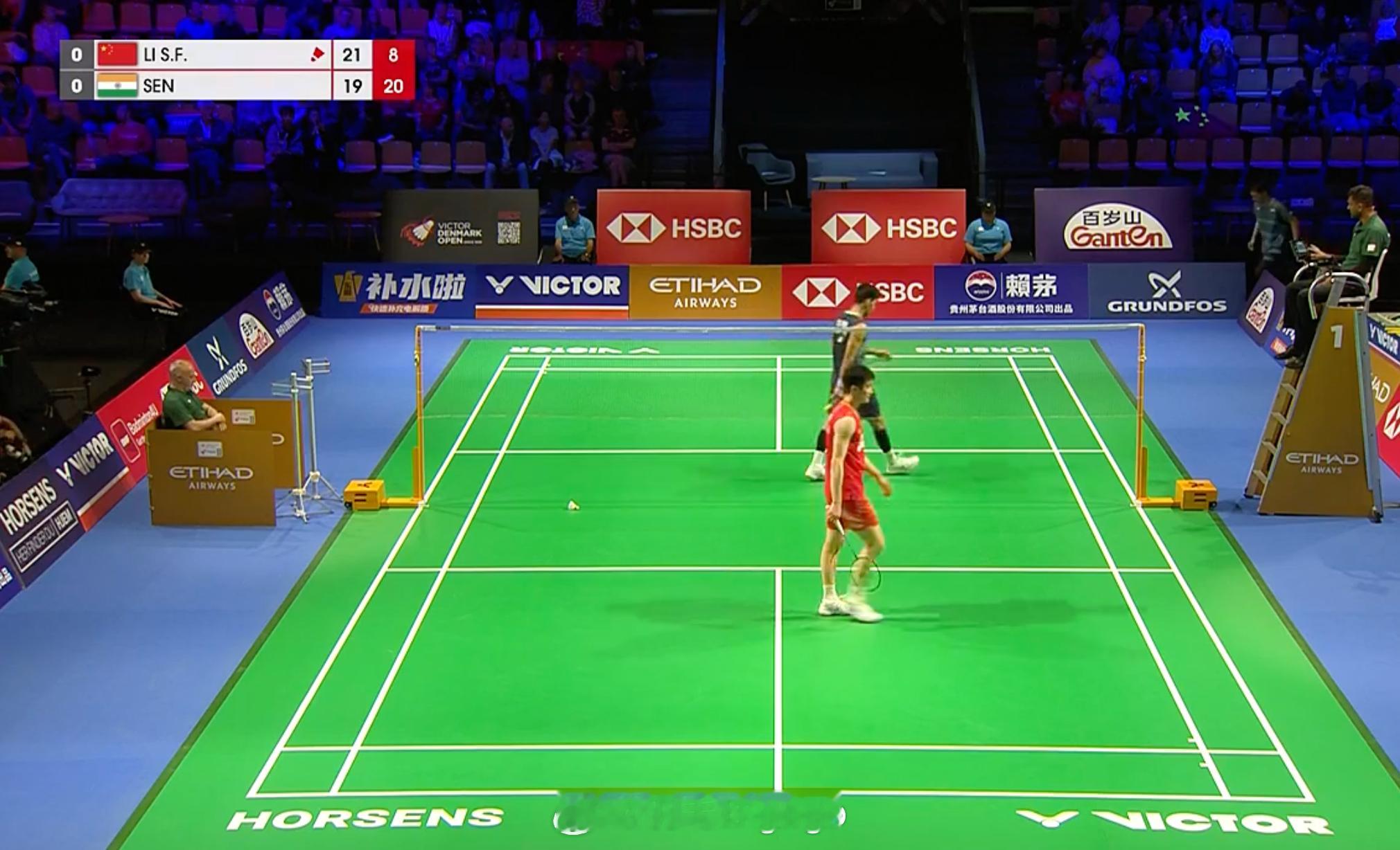 汤杯国羽vs印度为国羽点亮冠军航线🇨🇳vs🇮🇳第一场男单李诗沣2