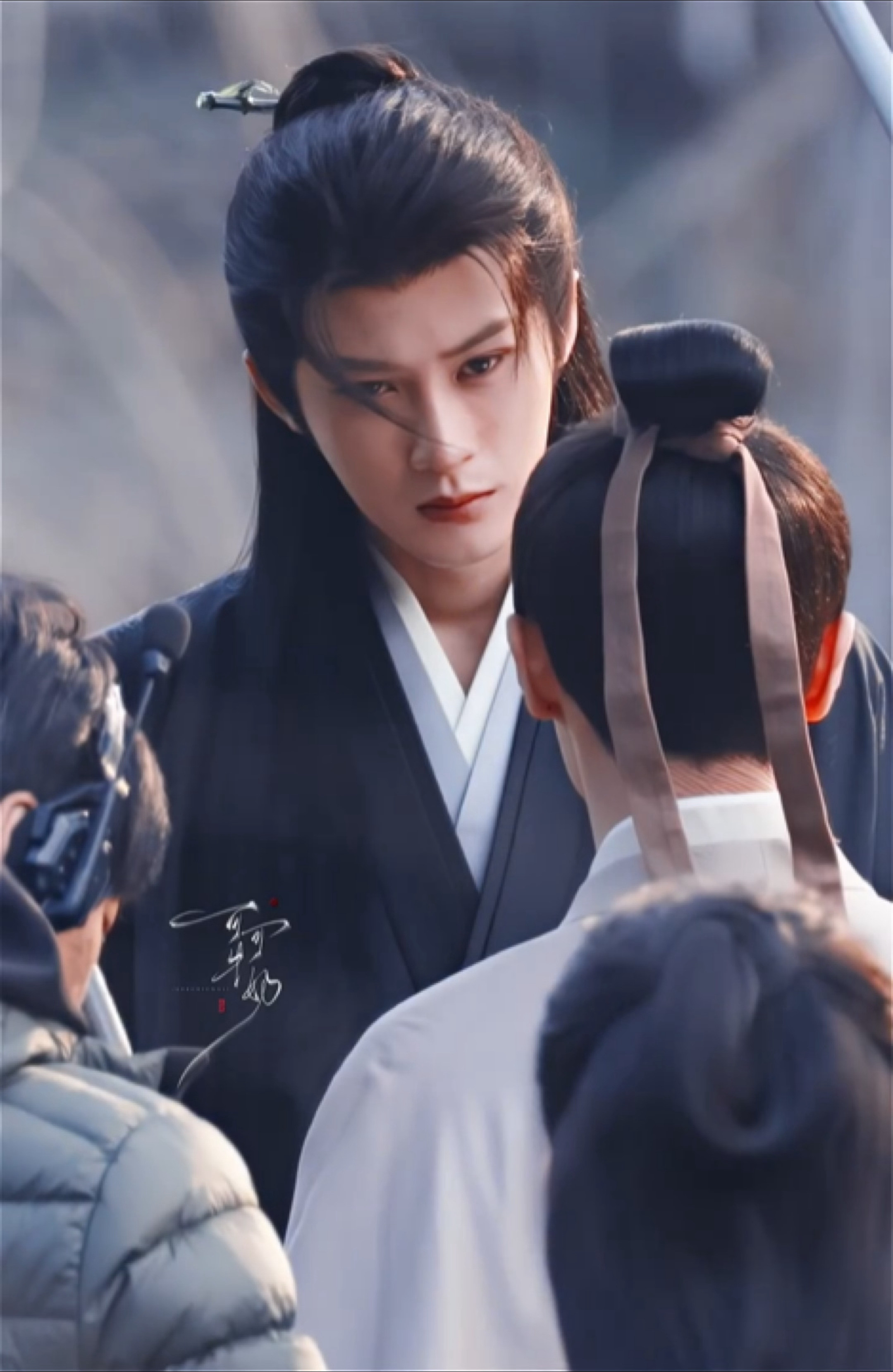 檀健次谢却山这一滴泪何不同舟渡檀健次第一场哭戏来了檀健次共情能力好强，一眨眼的