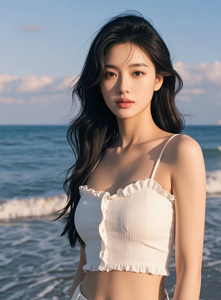 踏浪而来的夏日海洋之星