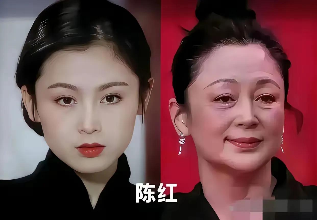 年轻的时候这些明星倾国倾城。陈红年轻的时候美得让人睁不开眼睛,简直是个人间绝色