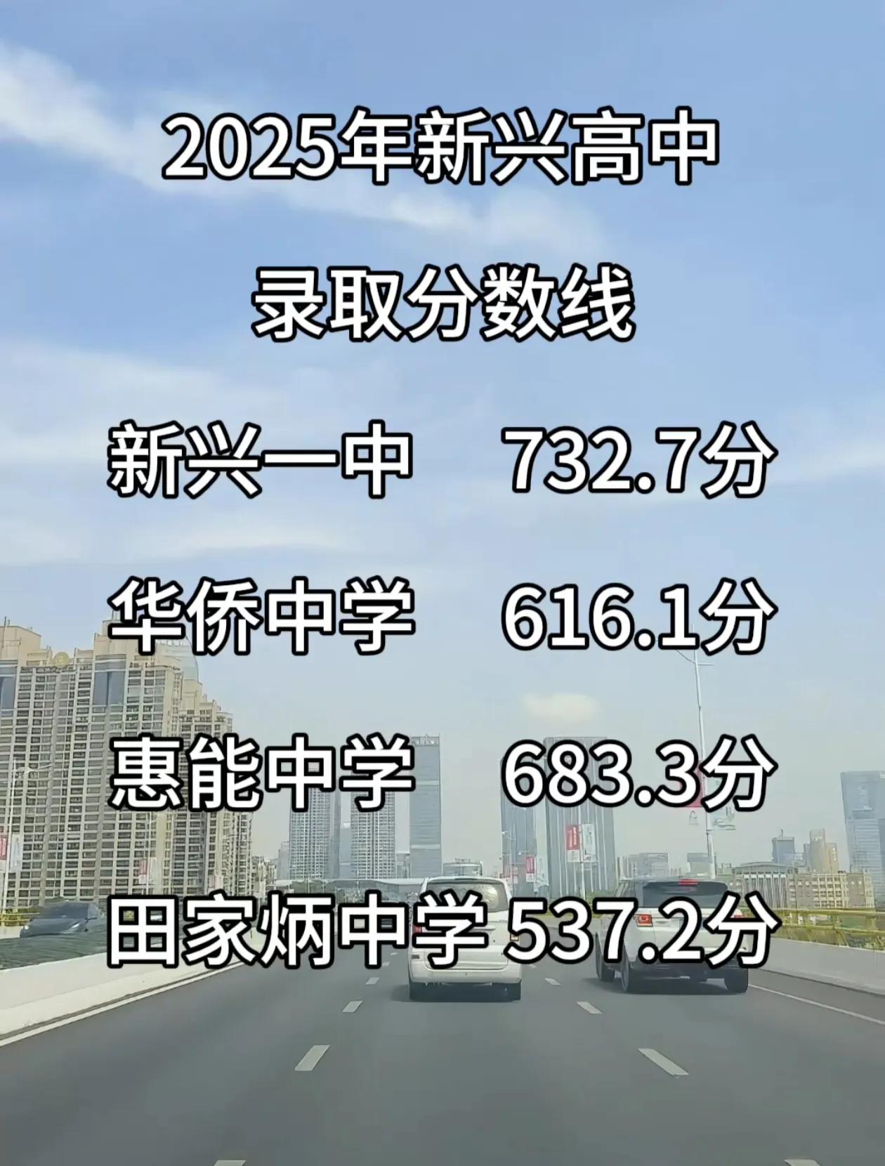 在云浮地区，最难考公办高中的就是新兴县。新兴县四间公办高中，最低分的田家炳中学都
