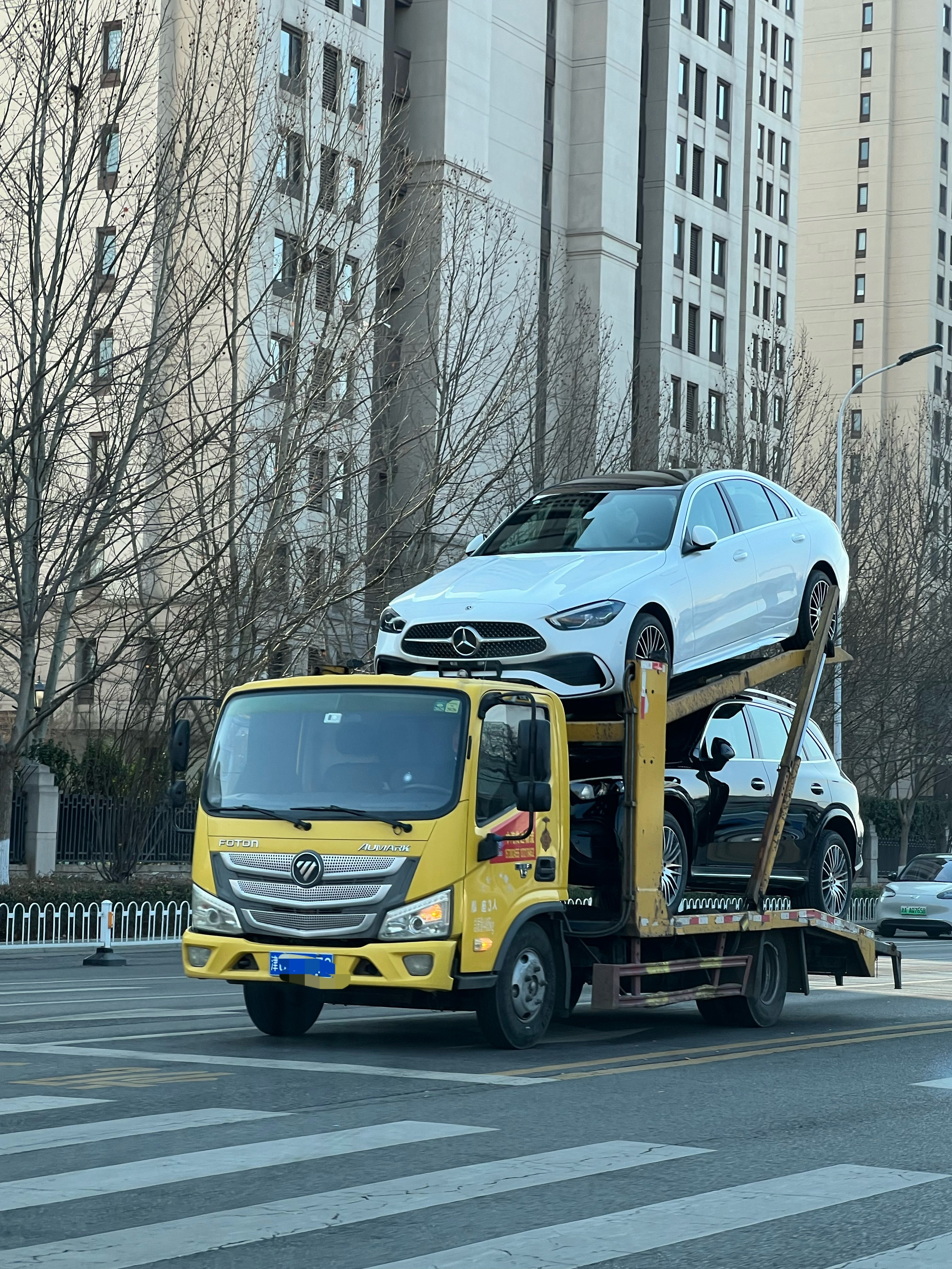 这么装车，我是真怕他变道时候翻了天津