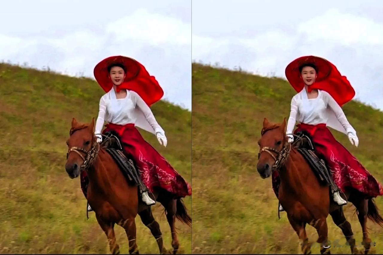 “你以为你美得很啊？你就是只猴子！”贺娇龙刚骑马走红时，就有人这般取笑她。