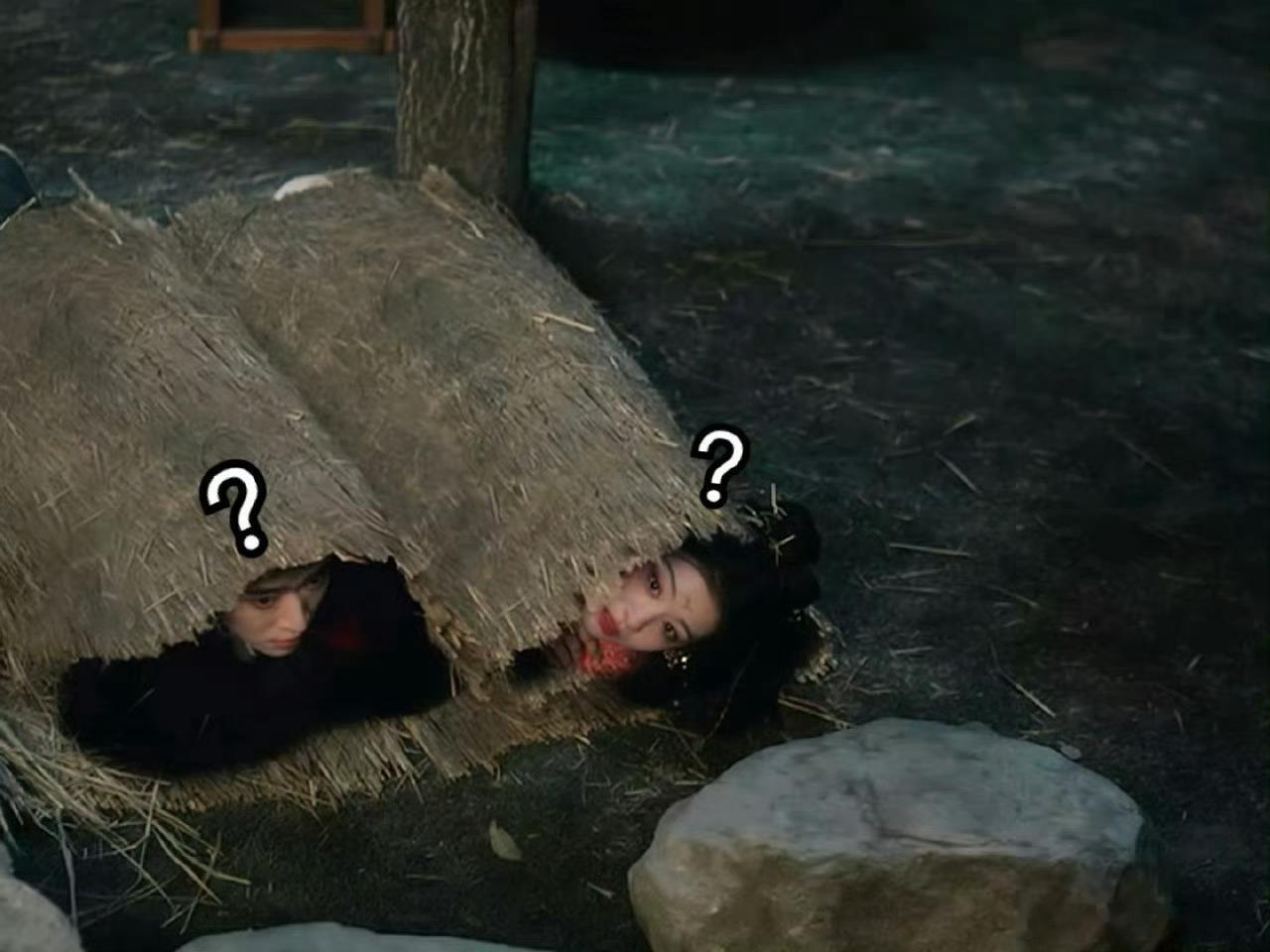 丞磊说和王楚然一对视就笑裹草席那段光听描述就觉得很搞笑，可见拍的时候有多欢乐。好