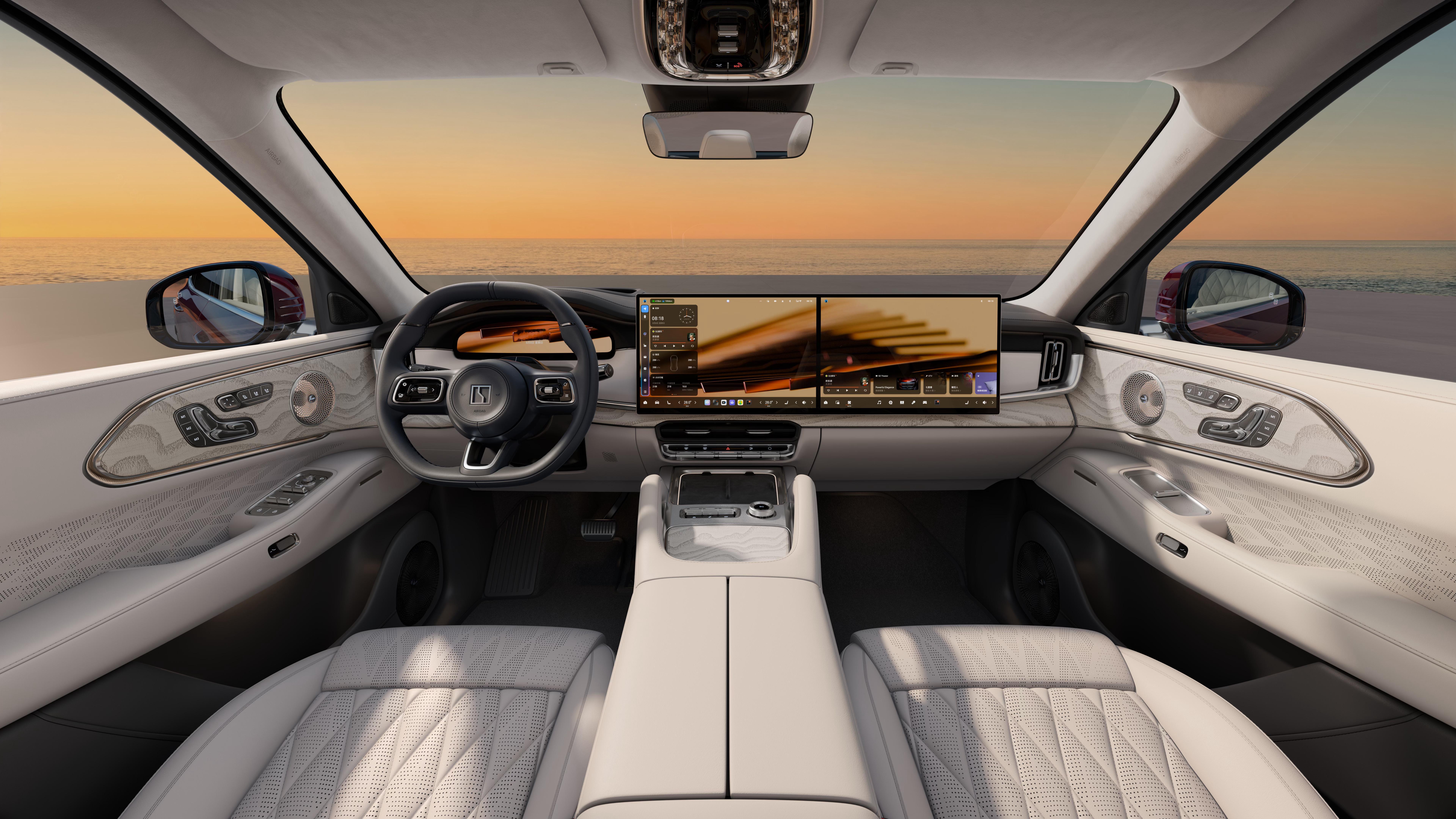 极氪8X的外观真是霸气侧漏，其实很强，但这大嘴倒反天罡，一点也不新能源了