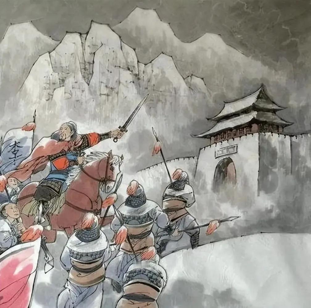 安禄山造反前犹豫不决，最后对自己说：区区三万天，试试又能怎？说完这句话，他就义无