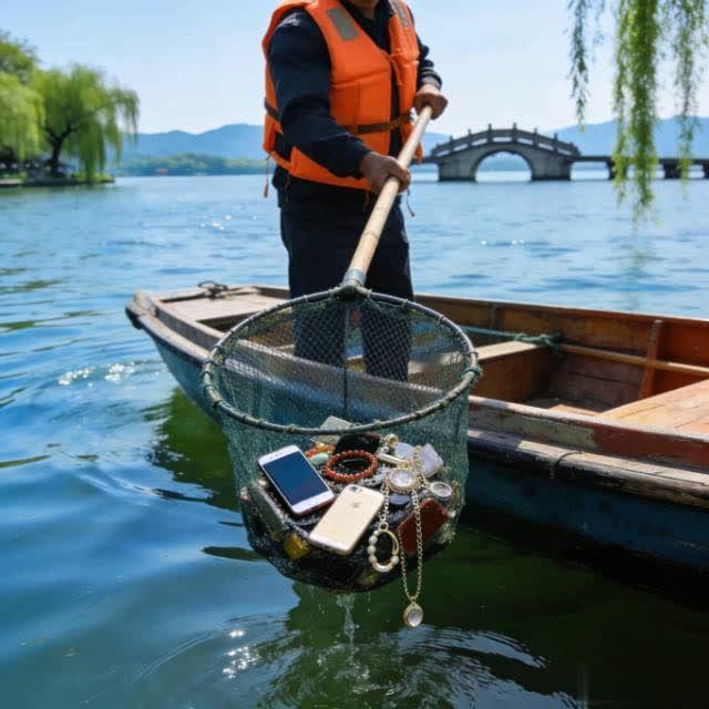 西湖600万捞金背后的人间真实看到西湖捞出600万财物的新闻，第一反应不是惊叹