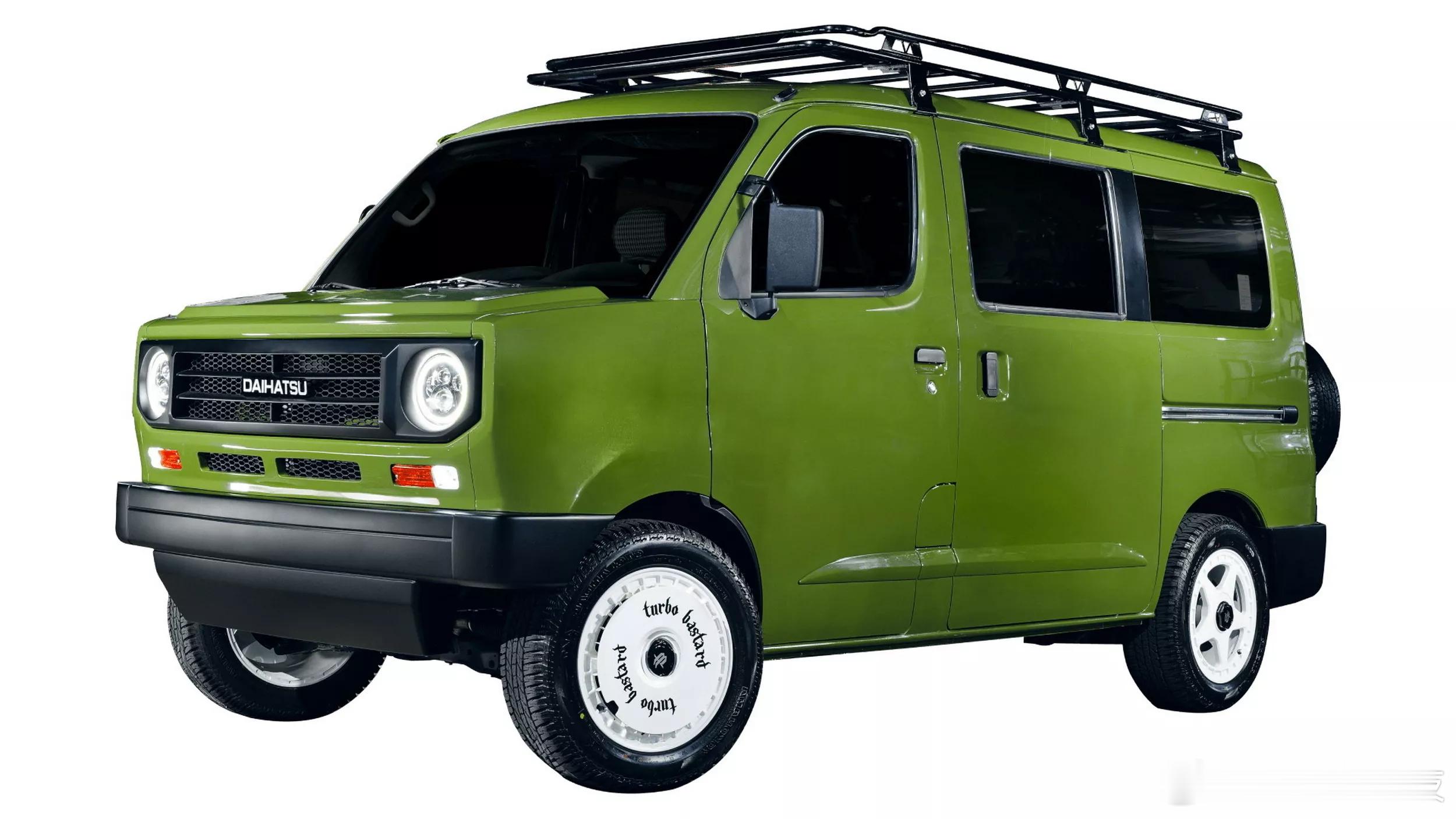 尼度尼西亚车展上的大发概念车，能越野的MINIVAN，看着像婴儿陆巡[大笑]