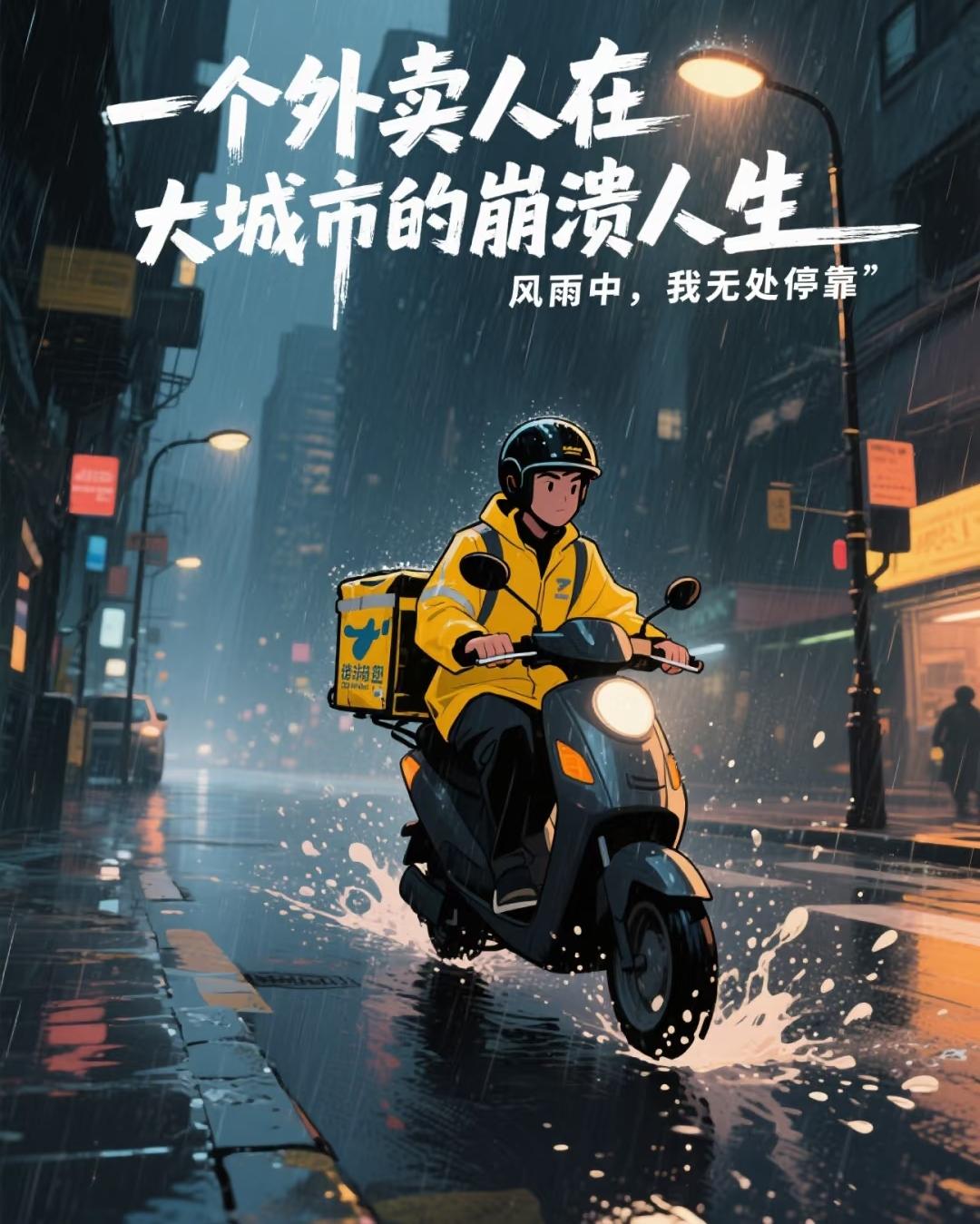 谁能想到啊，曾经开五家房产中介分店的老板，如今在上海送快递；我这个以前不用为生