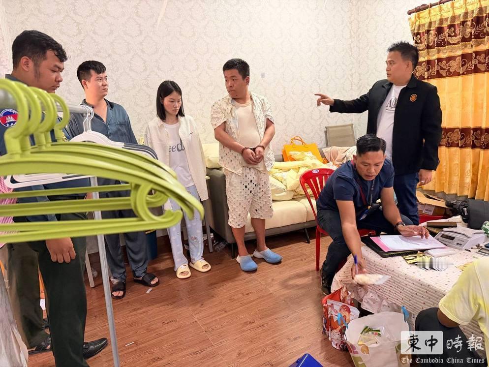 柬埔寨西港宪兵查获逾百公斤毒品及制毒原料，3名中国人（含一名女性）被拘捕据柬中