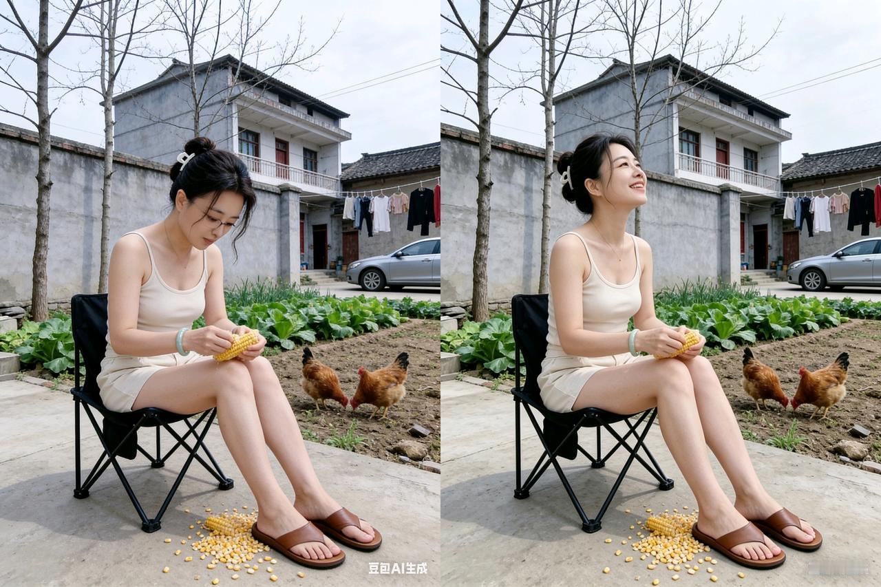 逃离城市的她，于田园间寻梦她，不顾父母的期望，决然告别城市的喧嚣霓虹。在她看来