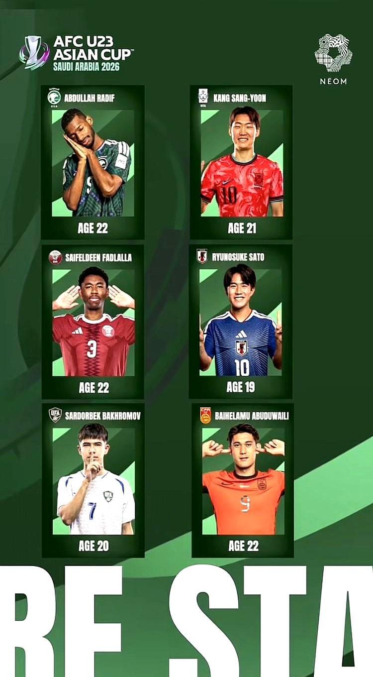 亚足联打脸越南！金靴奖不如中国0球前锋？越南球迷炸了。U23亚洲杯金靴，自