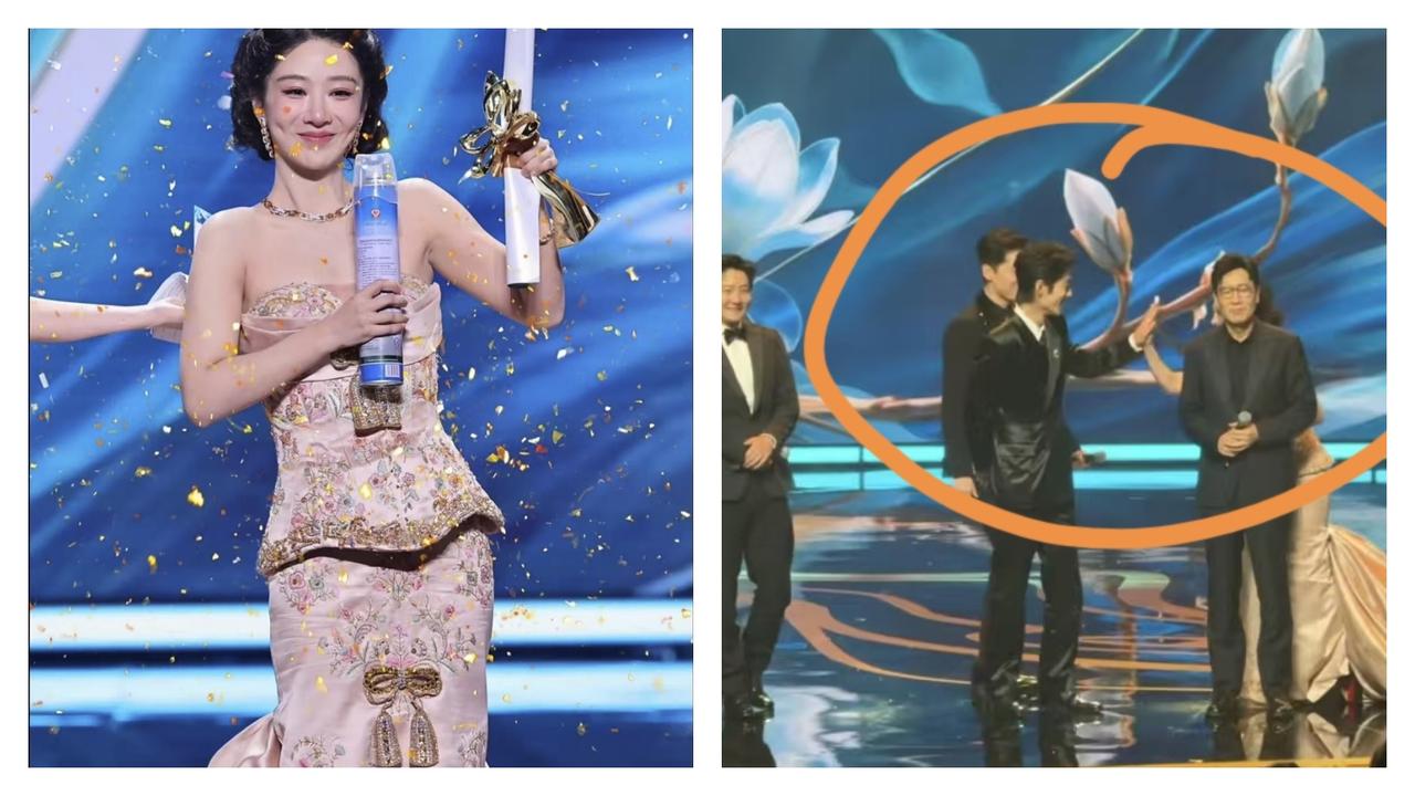 胡歌是有些玄学在身上的他上次见证了林心如霍建华老友惺惺相惜这次白玉兰他又