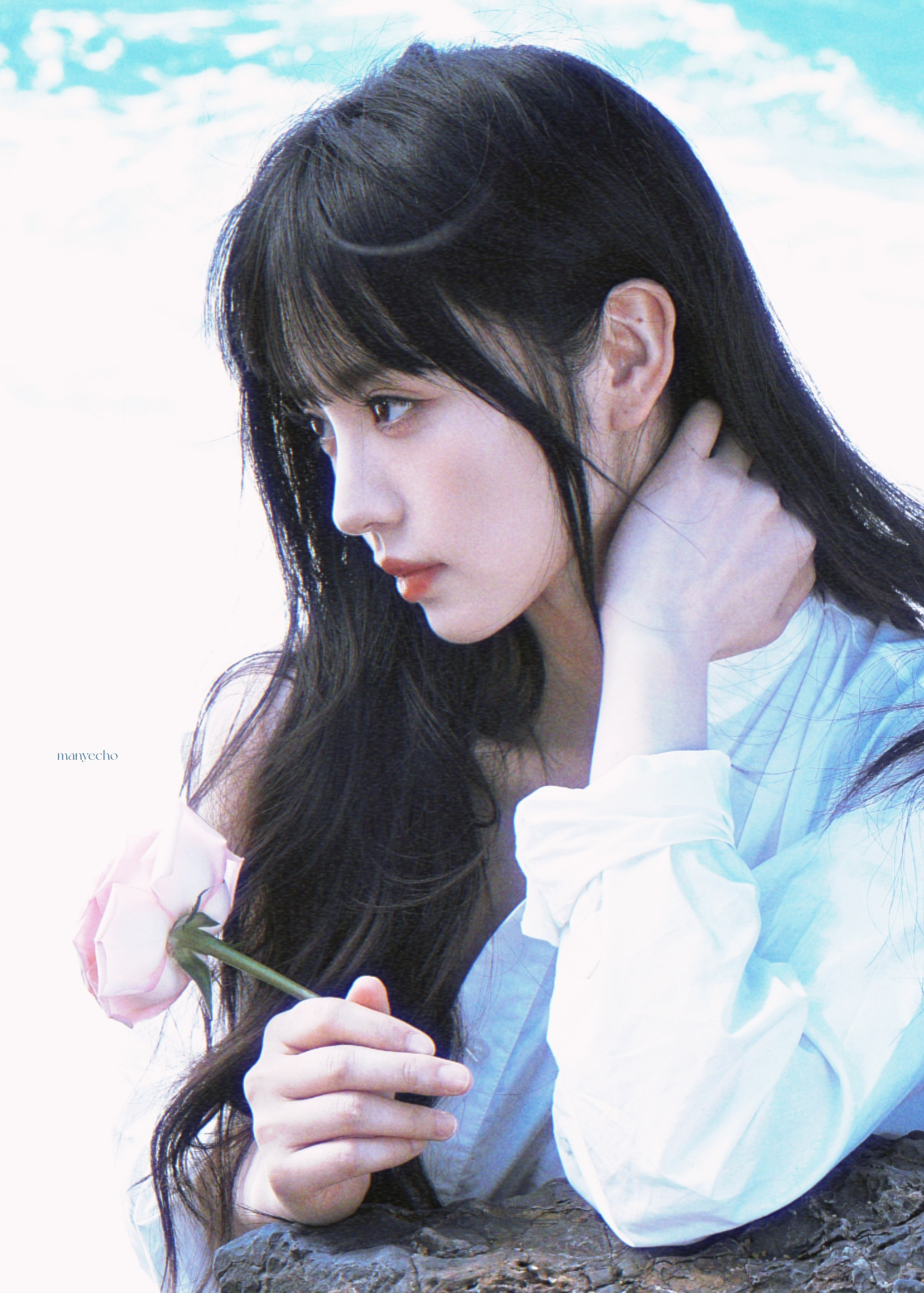 田曦薇Guerlain法国娇兰花絮海的女儿🐚🌊​​​