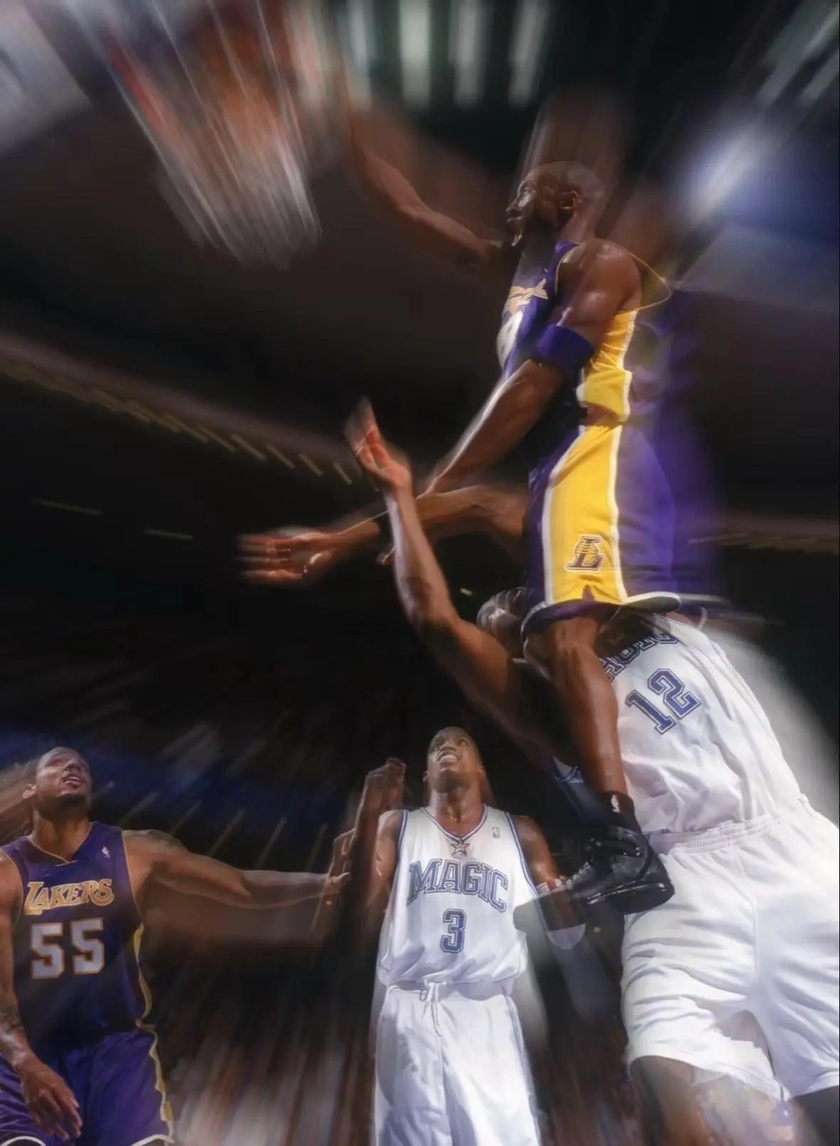 暴力扣篮美学！科比骑扣魔兽！科比KobeBryant只关于科比​​​