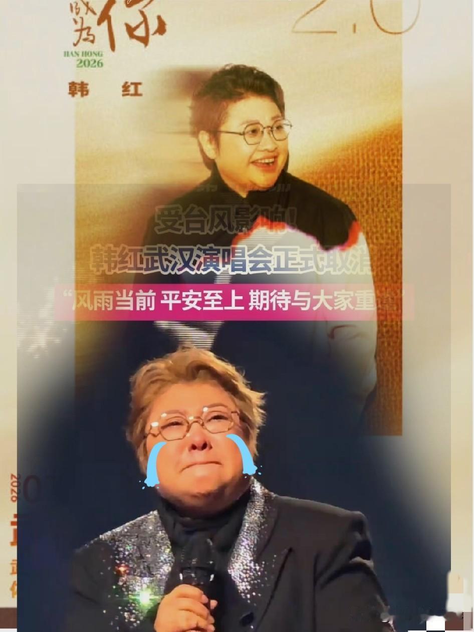 明眼人都能看的出来，韩红之所以会取消武汉演唱会，不仅是因为巴威来了，还因为她