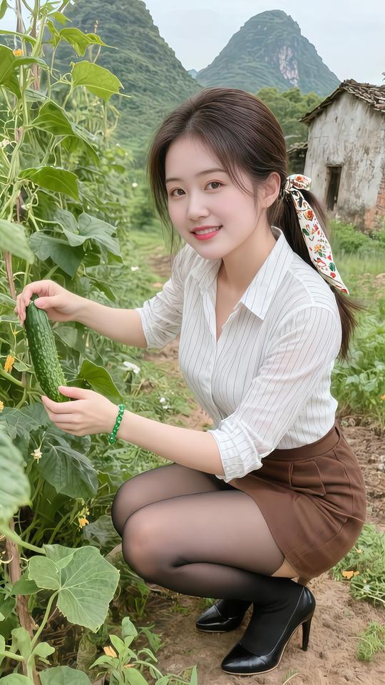 来农村做客，请你吃大锅饭，回忆童年的味道。我的乡村生活山里姑娘清纯甜美